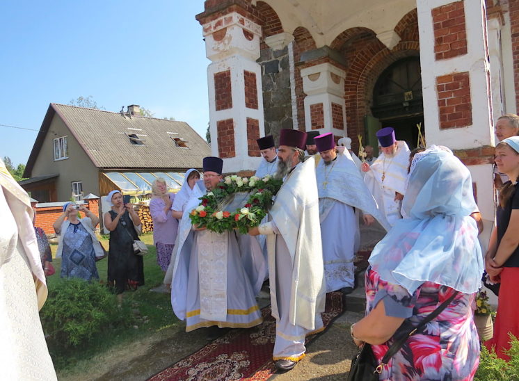 Estonia July 7 2021 Lohusuu. The Church of the Epiphany of the Lord