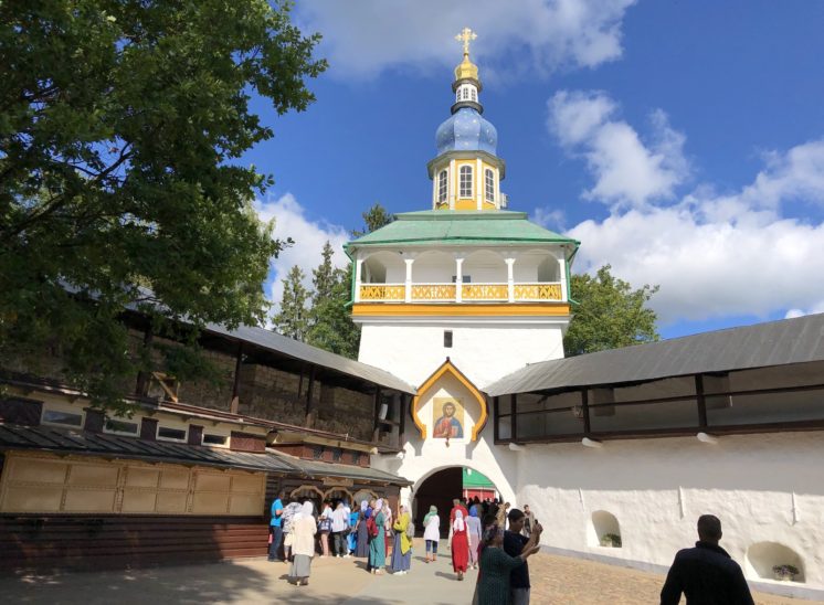 Russia Holy Dormition Pskov-Pechersk Monastery August 24, 2019