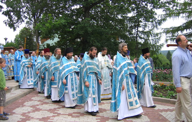 1 июля 2011 год Пюхтицкий Свято-Успенский монастырь