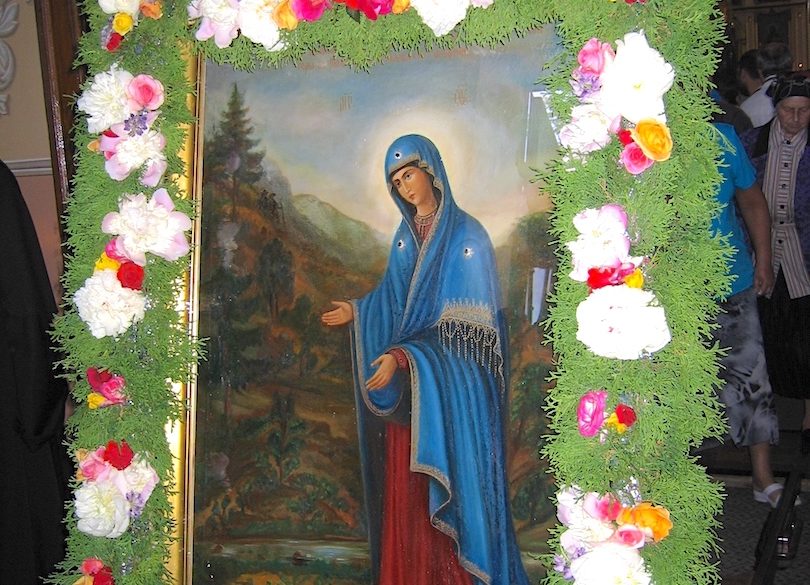 Эстония 1 июля 2009 года Пюхтицкий Свято-Успенский монастырь